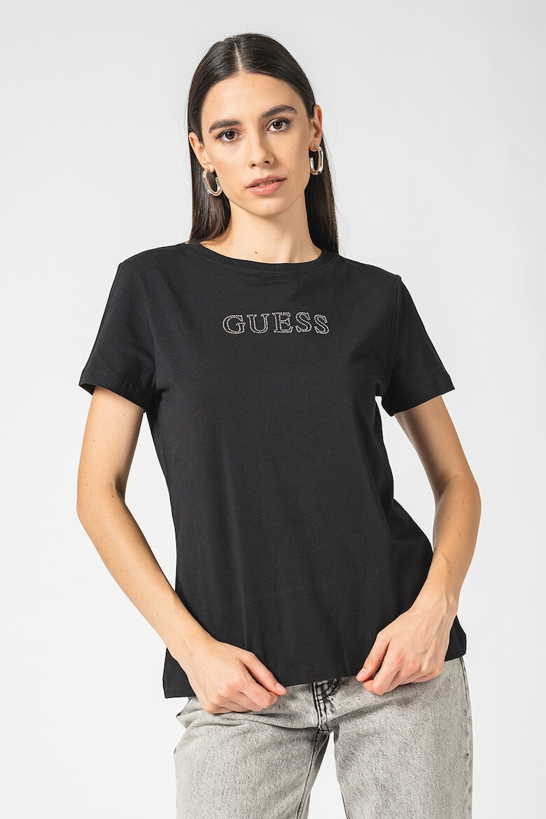 GUESS Tricou cu imprimeu logo pentru fitness - Pled.ro