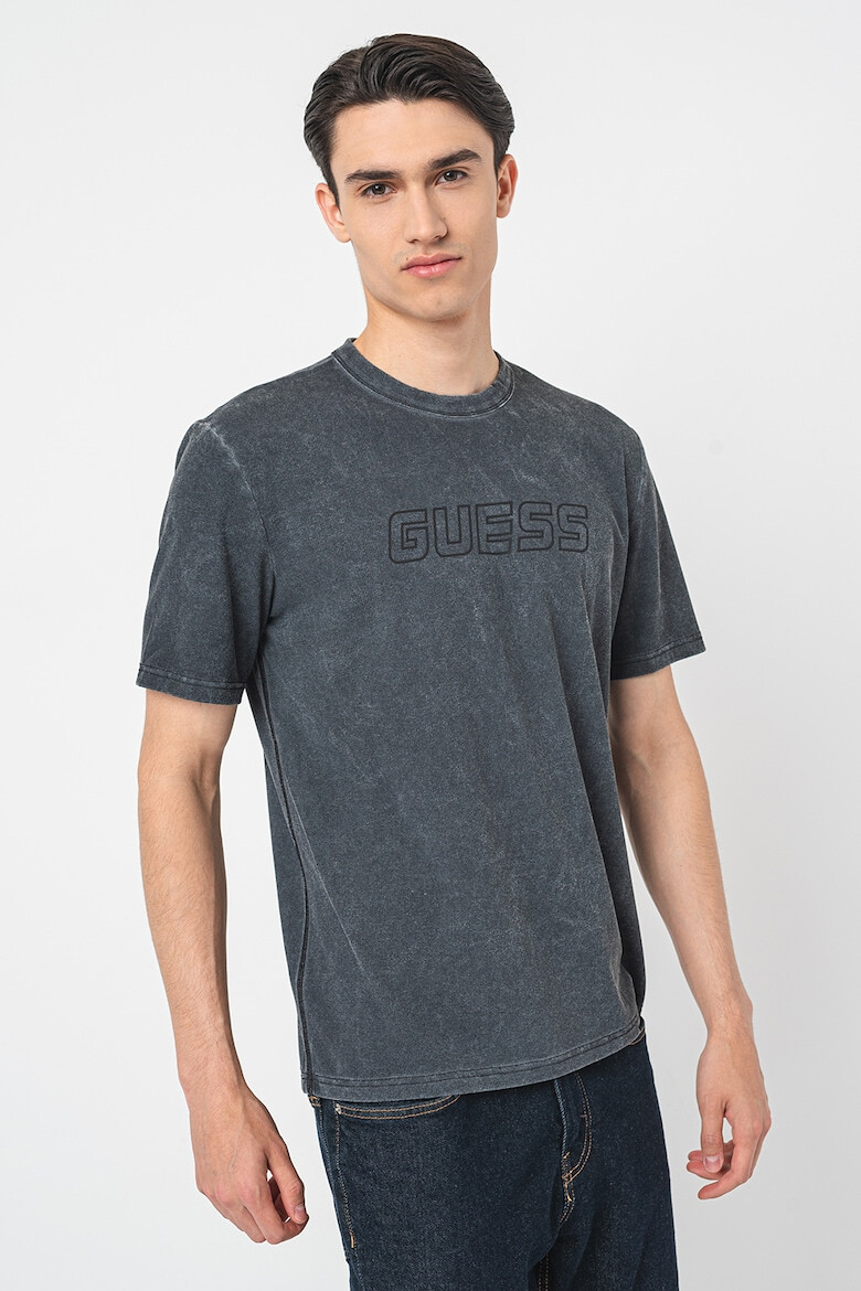 GUESS Tricou cu imprimeu logo pentru fitness - Pled.ro