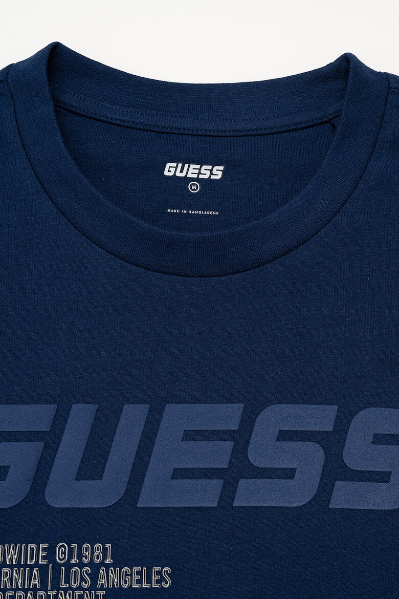 GUESS Tricou cu imprimeu logo pentru fitness - Pled.ro