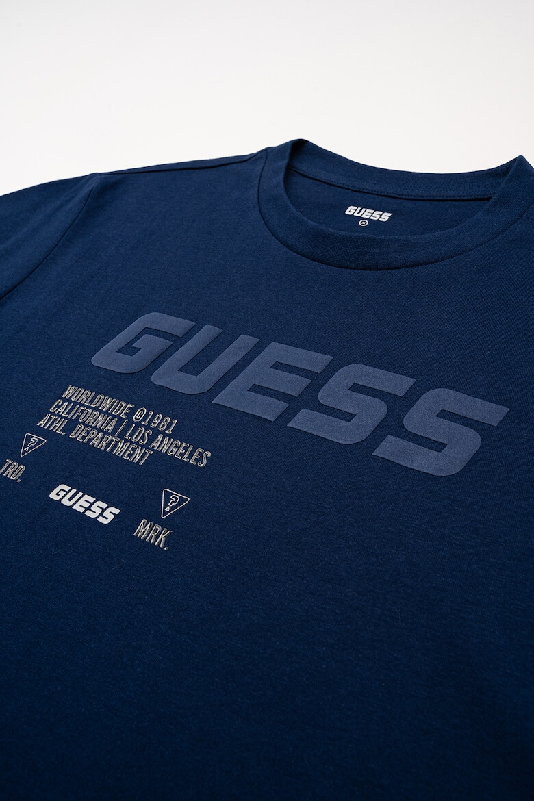 GUESS Tricou cu imprimeu logo pentru fitness - Pled.ro