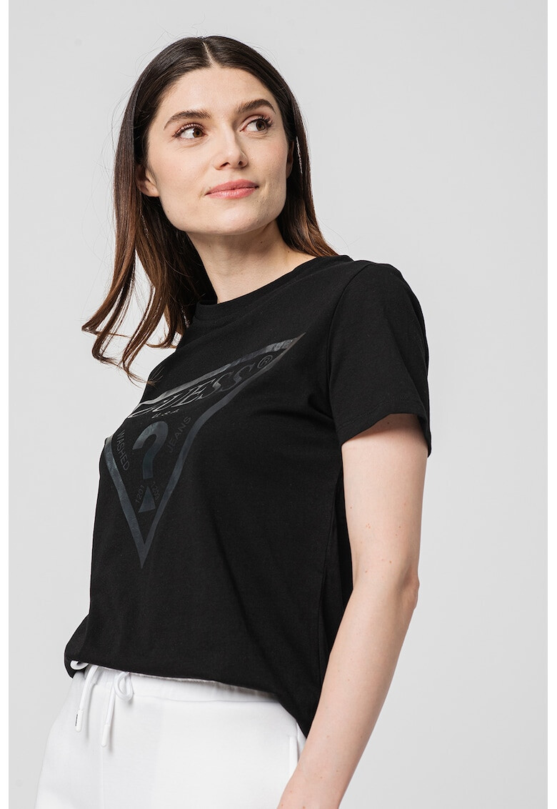 Guess Tricou cu imprimeu logo pentru fitness - Pled.ro