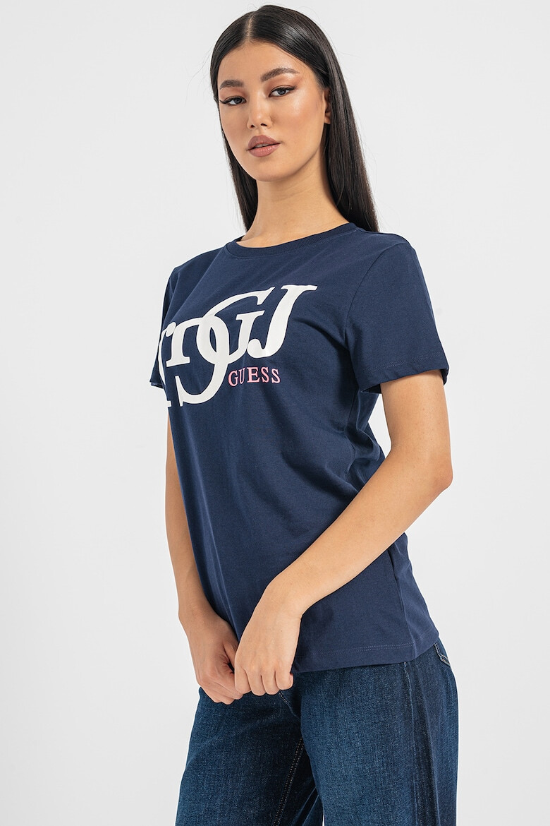 GUESS Tricou cu imprimeu logo pentru fitness - Pled.ro