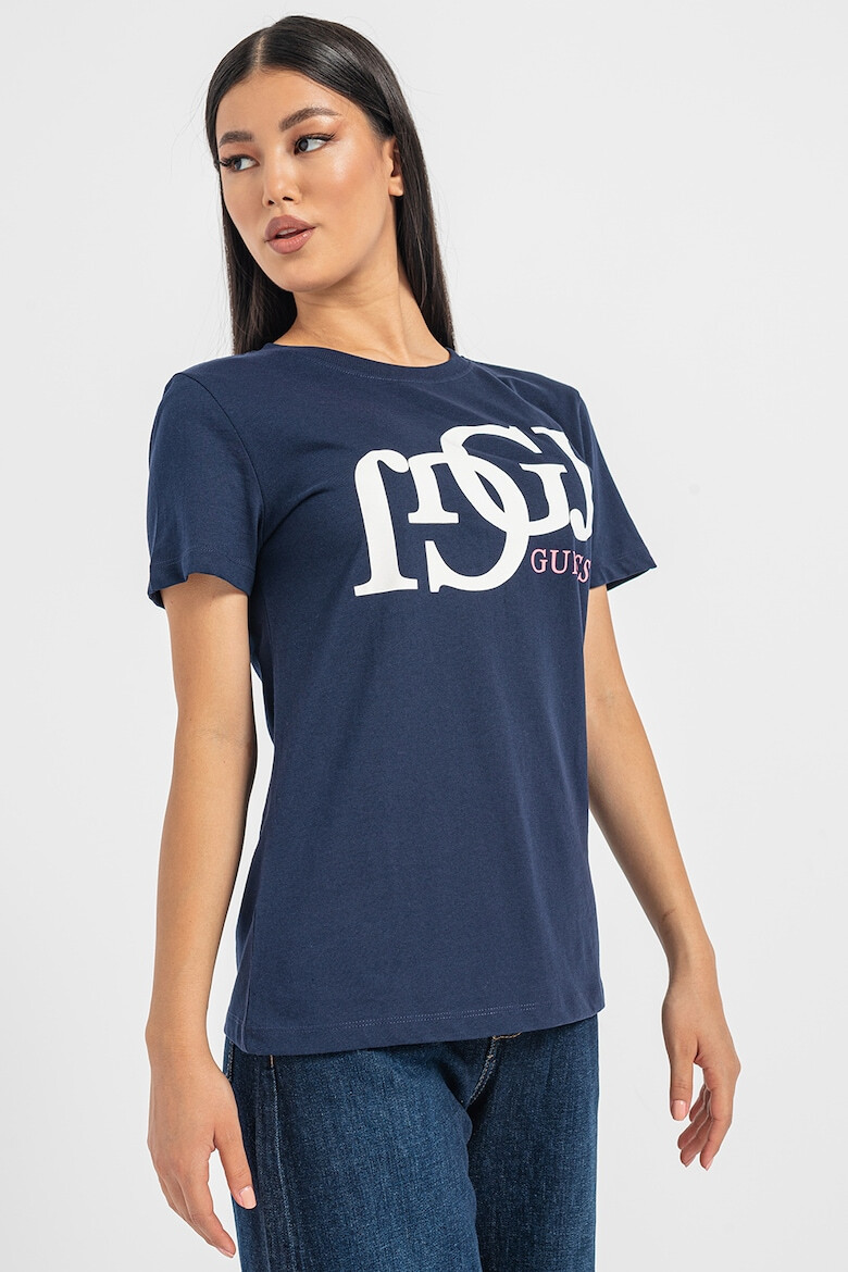 GUESS Tricou cu imprimeu logo pentru fitness - Pled.ro