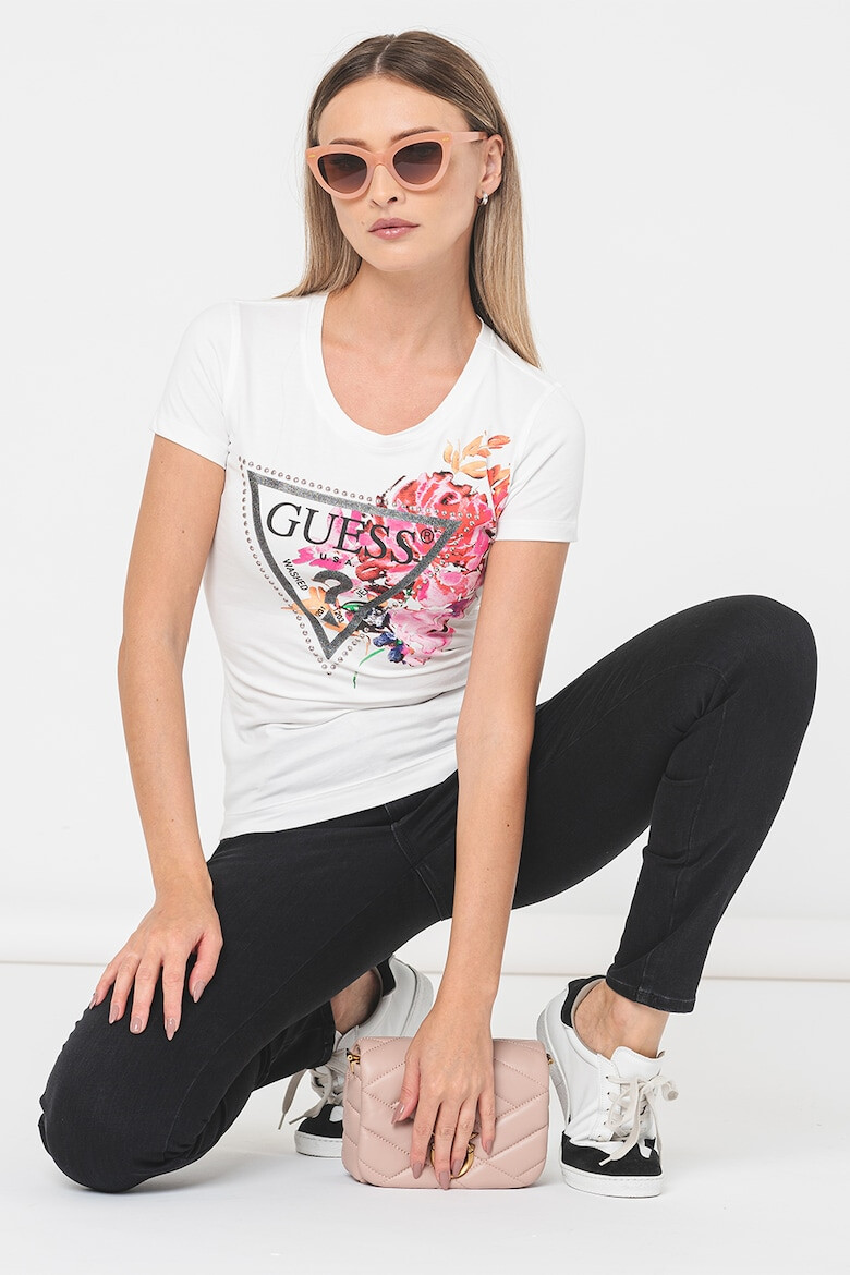 GUESS Tricou cu logo - Pled.ro