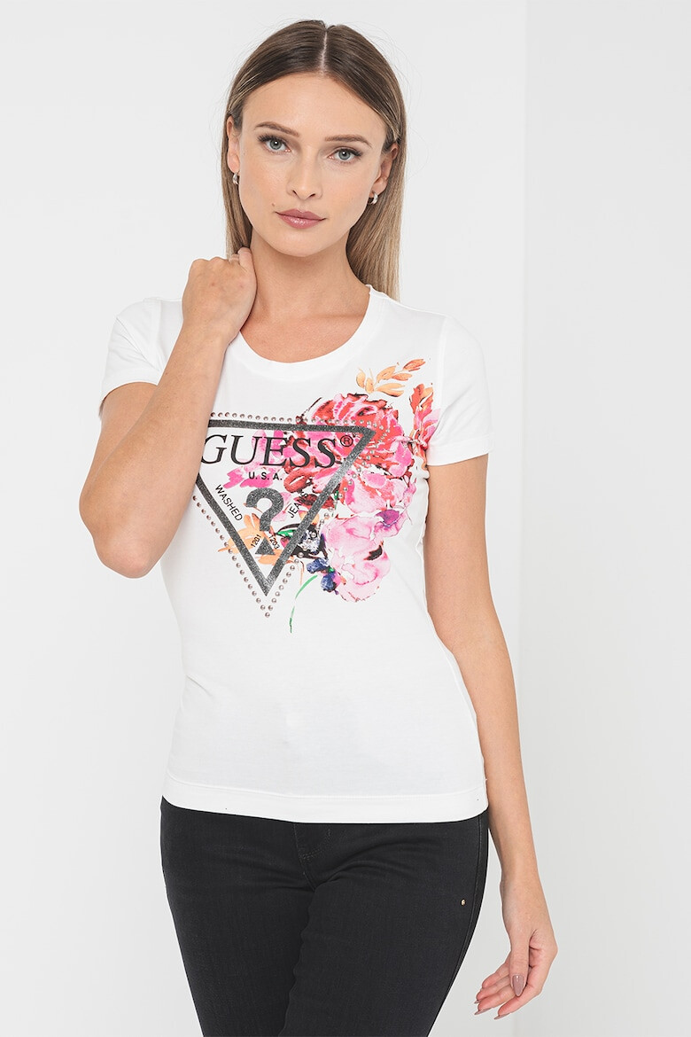 GUESS Tricou cu logo - Pled.ro