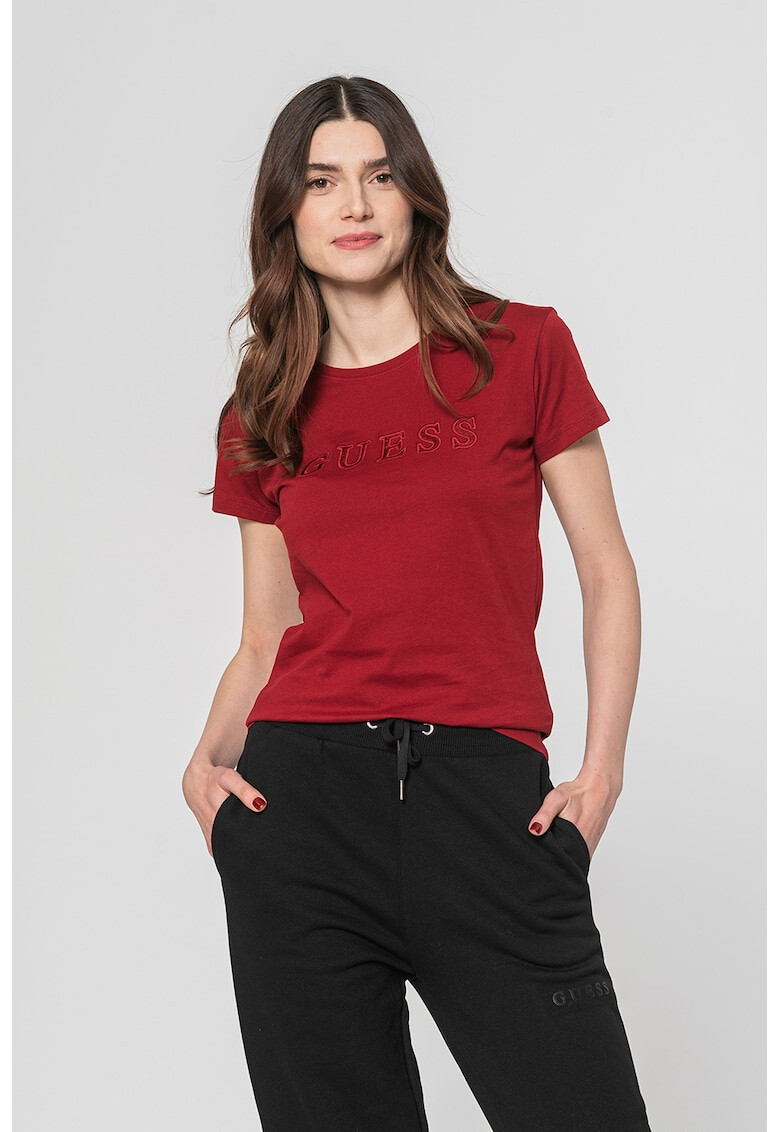 Guess Tricou cu logo brodat pentru fitness - Pled.ro