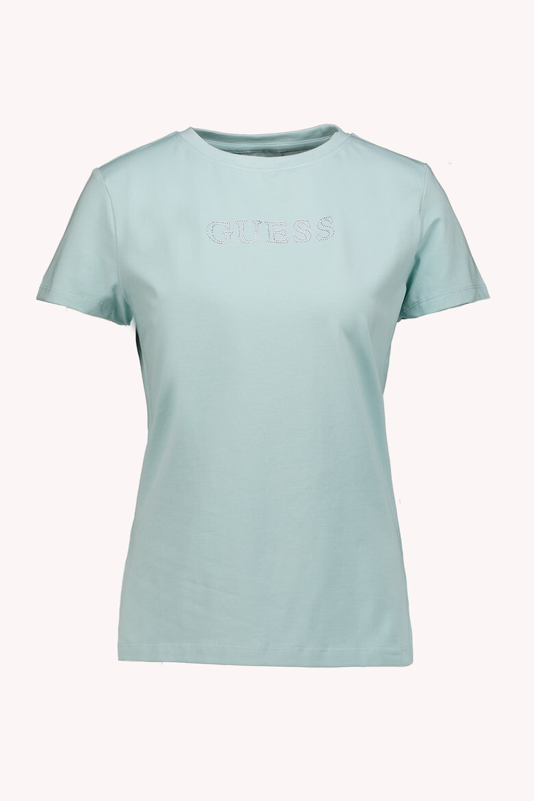 GUESS Tricou cu logo cu strasuri - Pled.ro