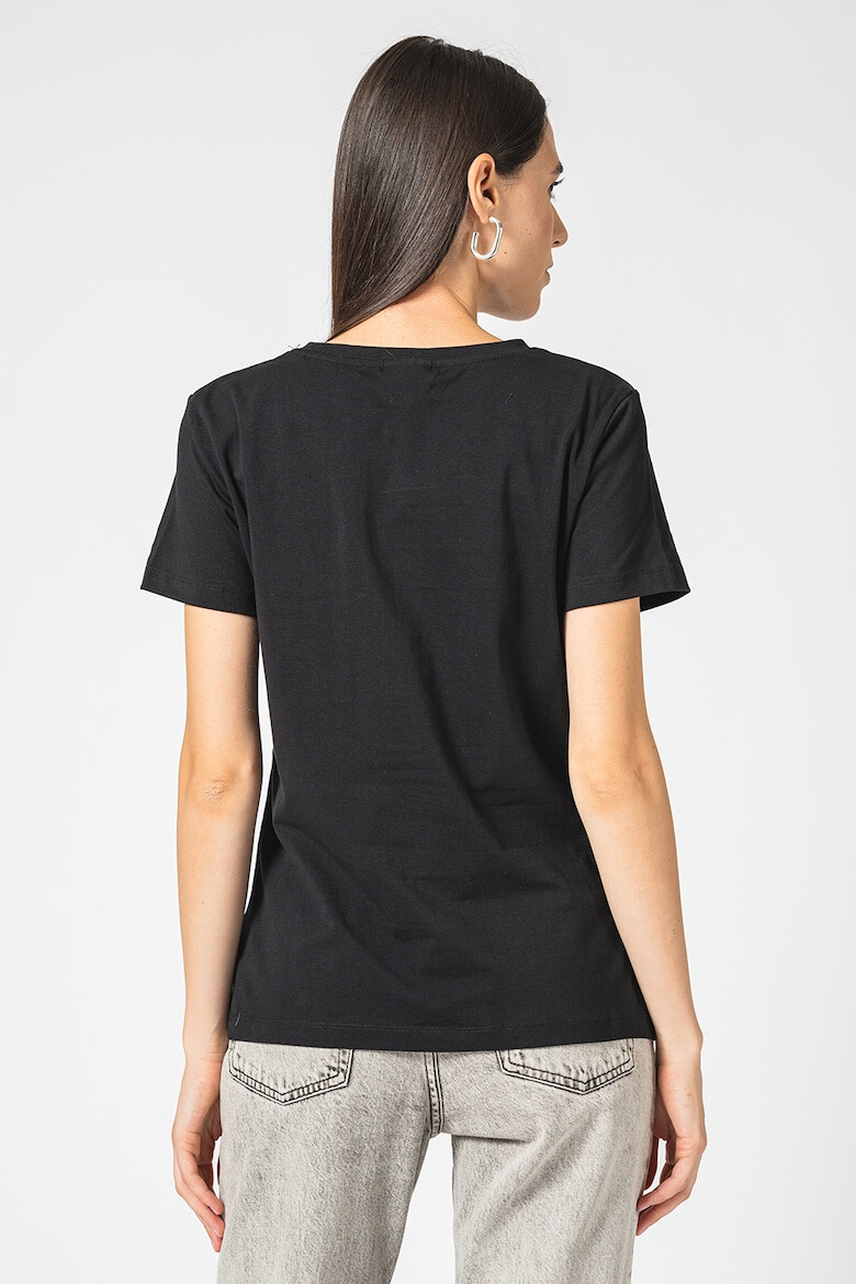 GUESS Tricou cu logo cu strasuri - Pled.ro