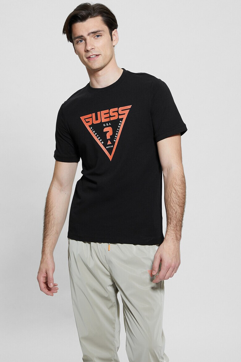 GUESS Tricou cu logo pentru fitness - Pled.ro