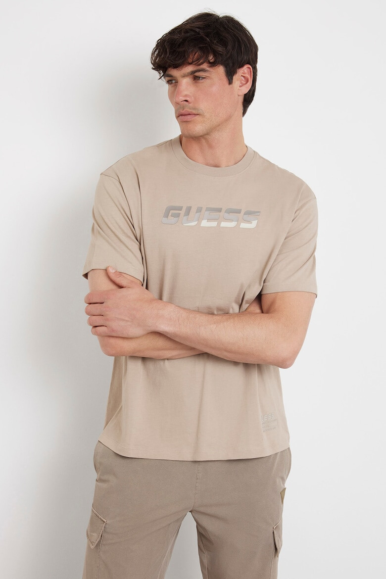 GUESS Tricou cu logo pentru fitness - Pled.ro