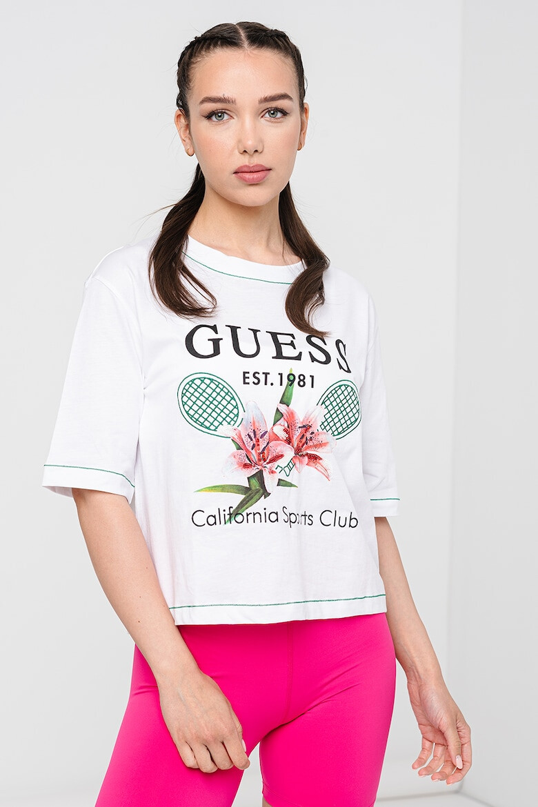 GUESS Tricou cu maneci cazute pentru fitness - Pled.ro