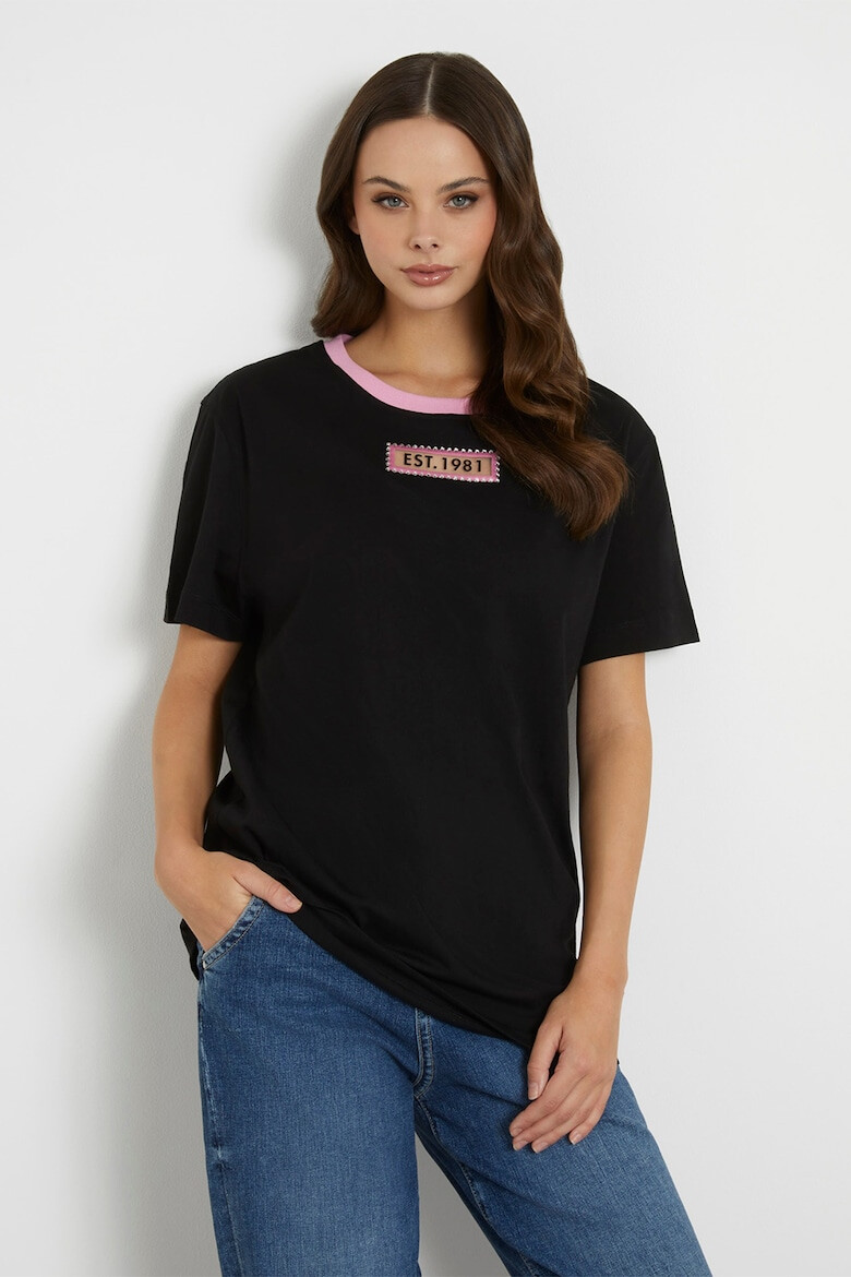 GUESS Tricou cu segment de plasa pe spate - Pled.ro