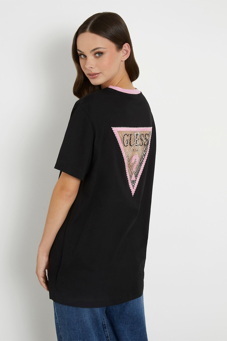 GUESS Tricou cu segment de plasa pe spate - Pled.ro