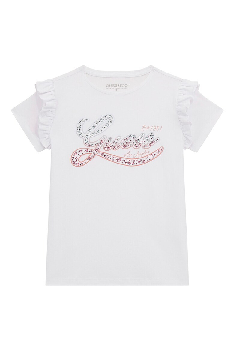 GUESS KIDS GUESS Tricou cu strasuri - Pled.ro