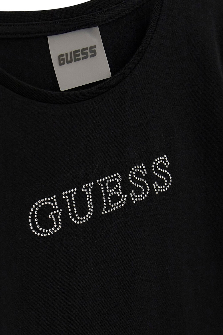 GUESS KIDS Tricou cu strasuri - Pled.ro