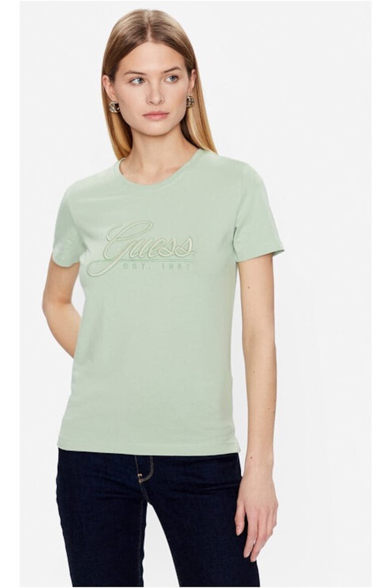 GUESS Tricou dama 206209 Verde Bumbac - Pled.ro