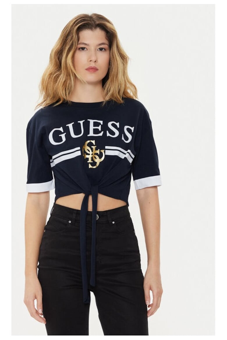 GUESS Tricou dama 516598 Bleumarin Bumbac - Pled.ro