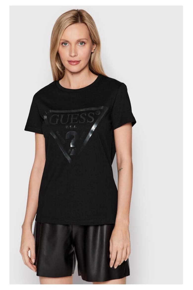 GUESS Tricou dama 769171 Negru Bumbac - Pled.ro