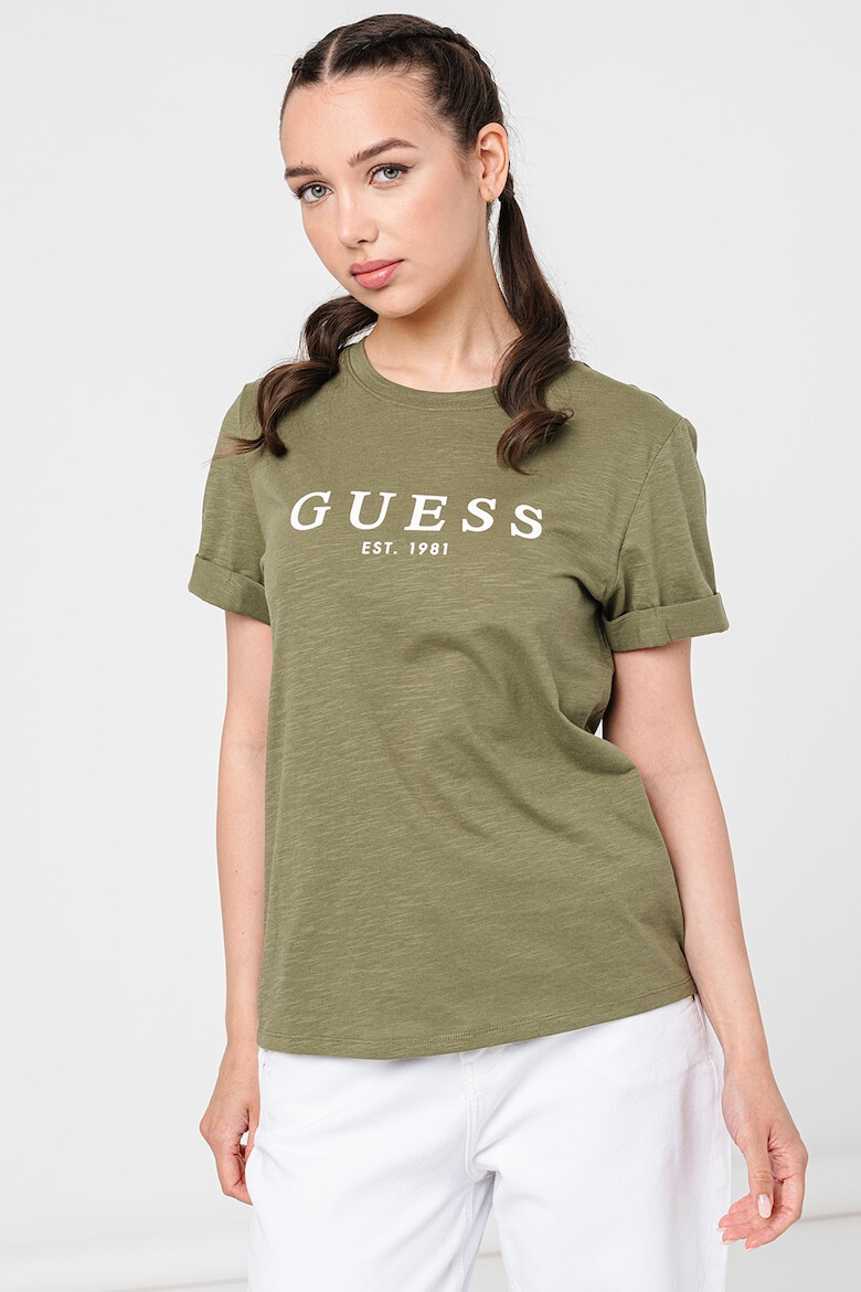 GUESS Tricou de bumbac cu imprimeu logo - Pled.ro