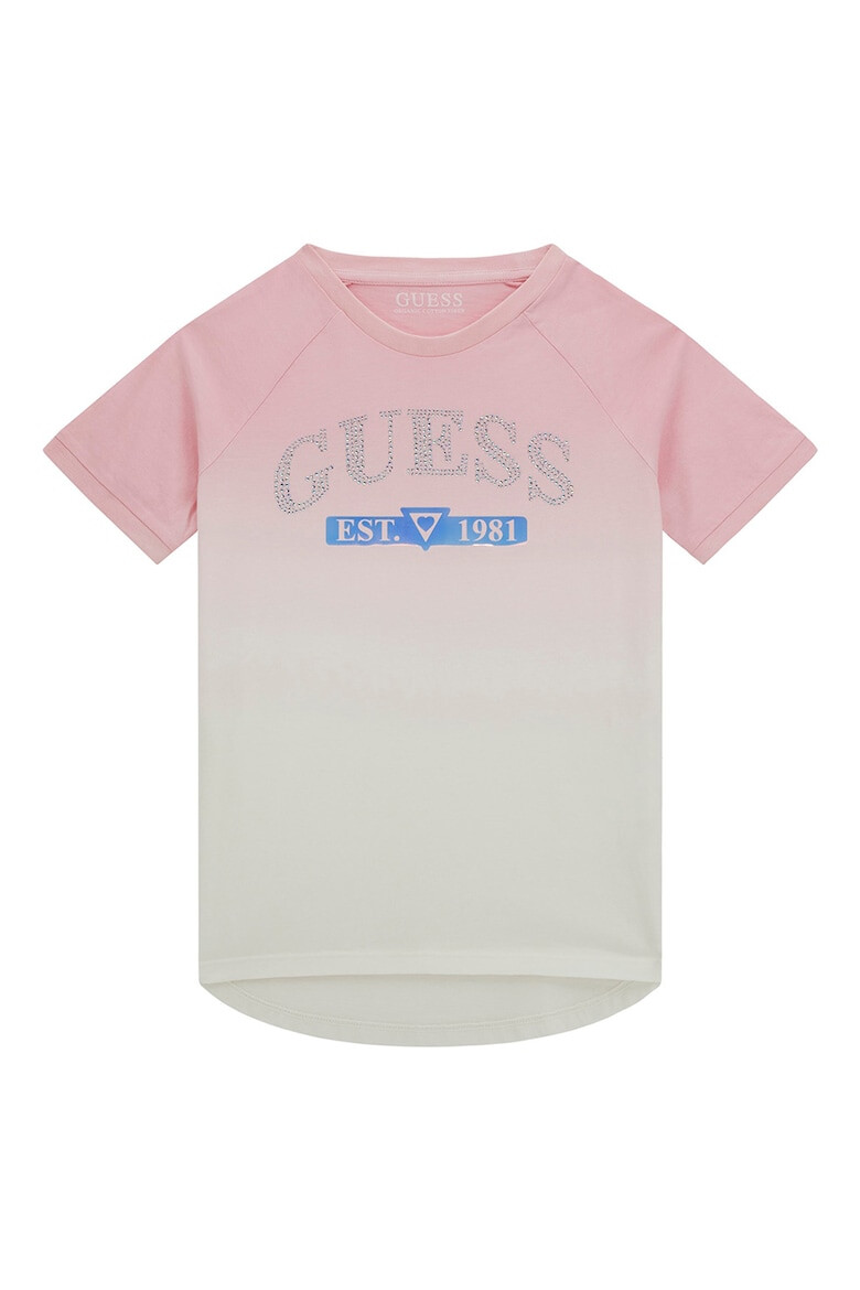 GUESS Tricou de bumbac cu imprimeu logo - Pled.ro