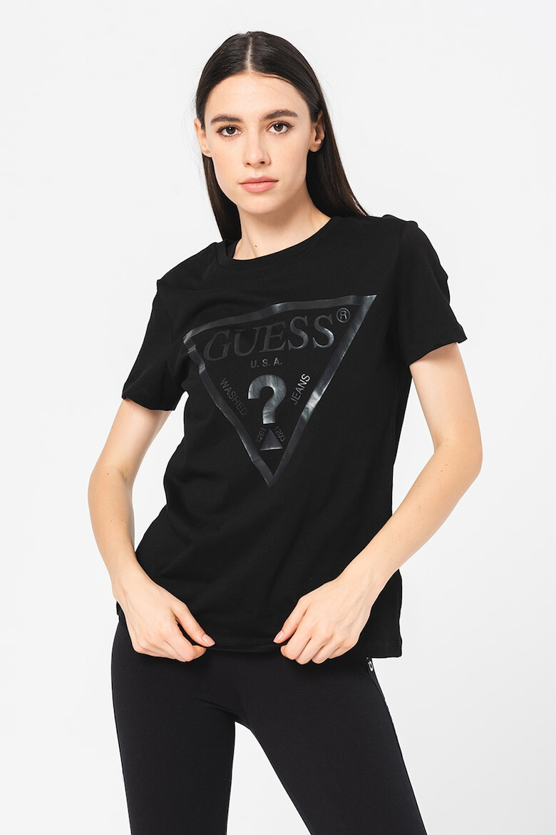 GUESS Tricou de bumbac cu imprimeu logo pentru antrenament - Pled.ro