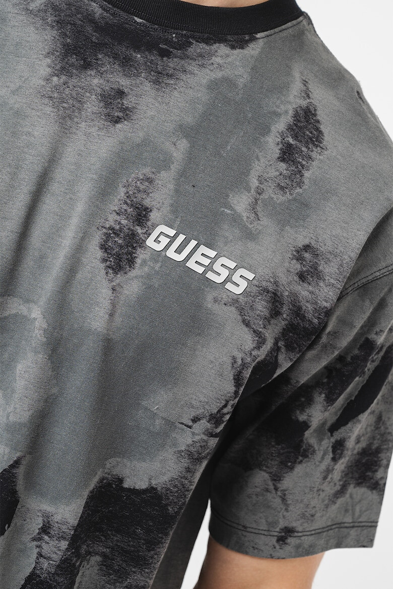 GUESS Tricou de bumbac cu imprimeu pentru antrenament - Pled.ro