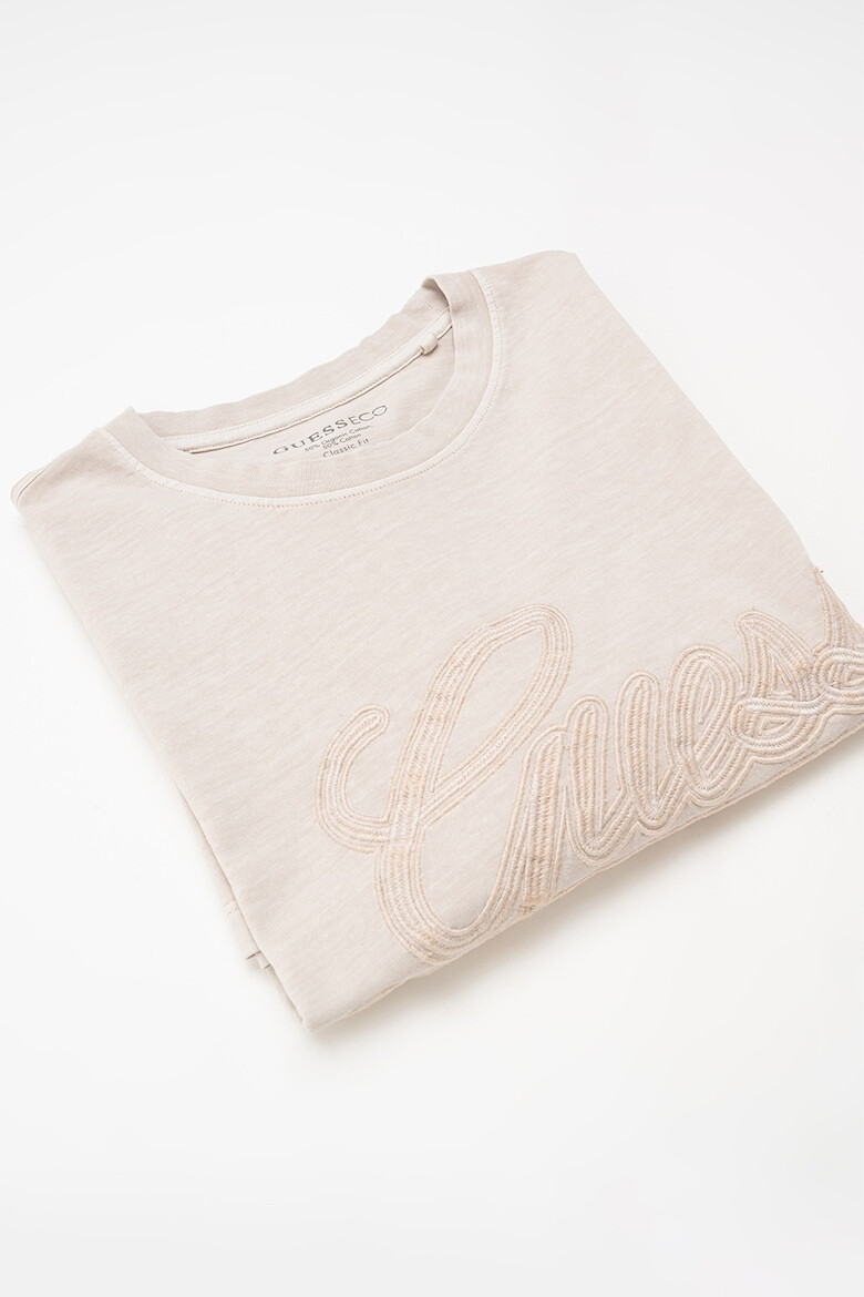 GUESS Tricou din amestec de bumbac organic - Pled.ro