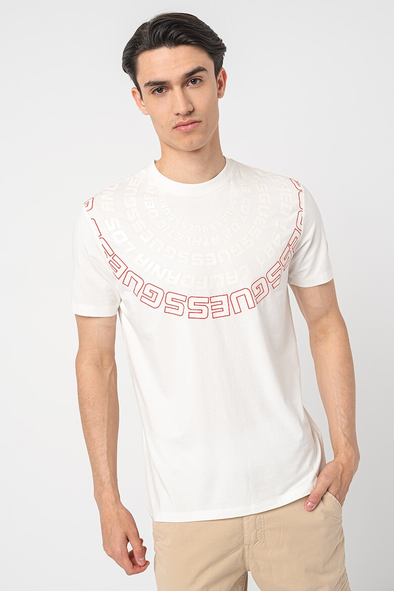 GUESS Tricou din amestec de modal cu model logo pentru fitness - Pled.ro