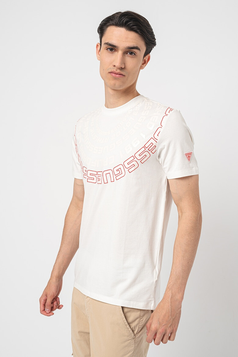 GUESS Tricou din amestec de modal cu model logo pentru fitness - Pled.ro