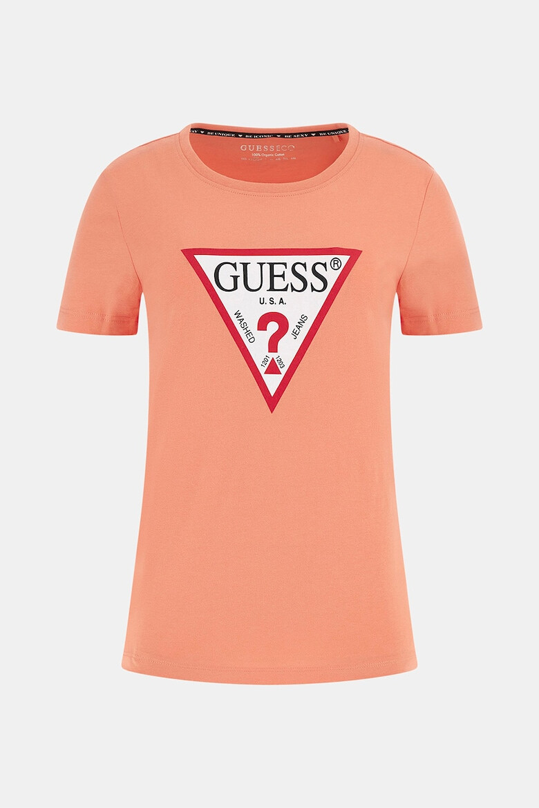 GUESS Tricou din bumbac cu imprimeu logo - Pled.ro