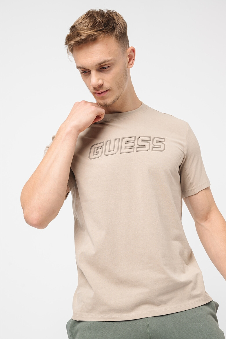 GUESS Tricou elastic cu logo pentru fitness - Pled.ro