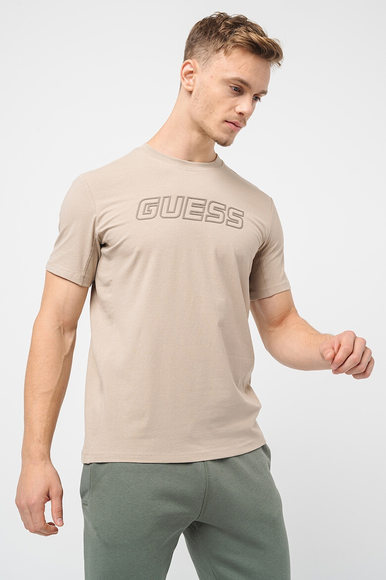 GUESS Tricou elastic cu logo pentru fitness - Pled.ro