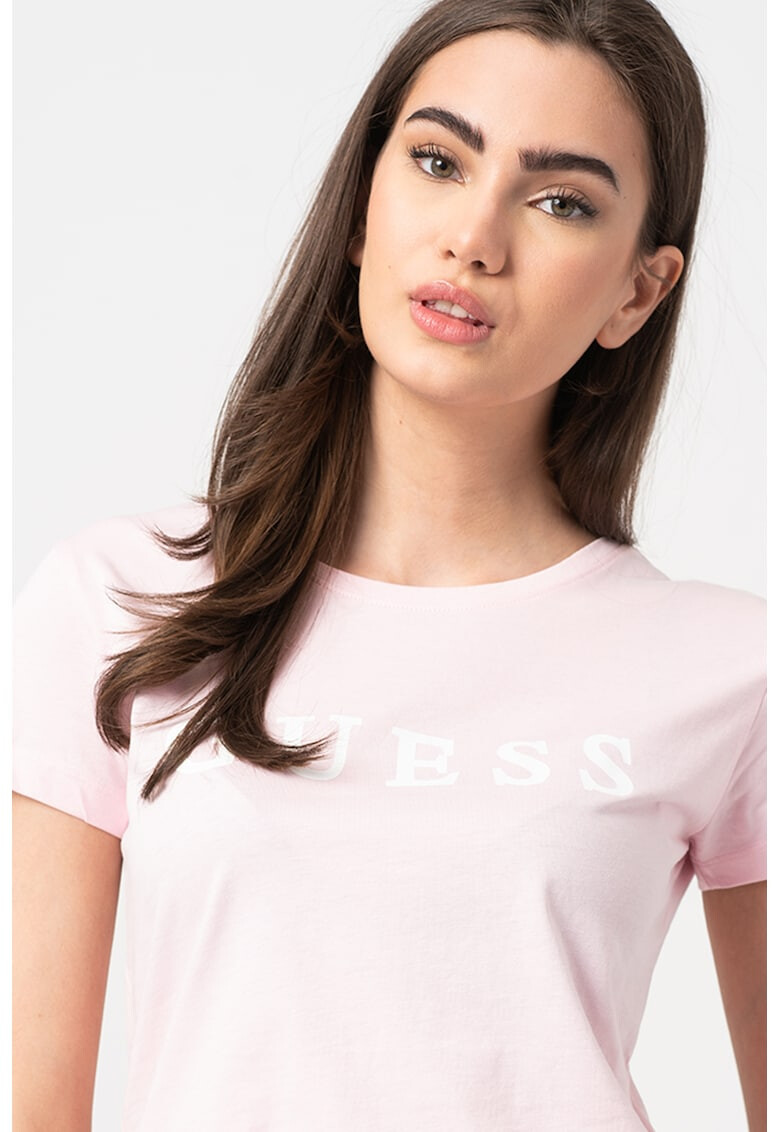 Guess Tricou regular fit cu logo - Pled.ro