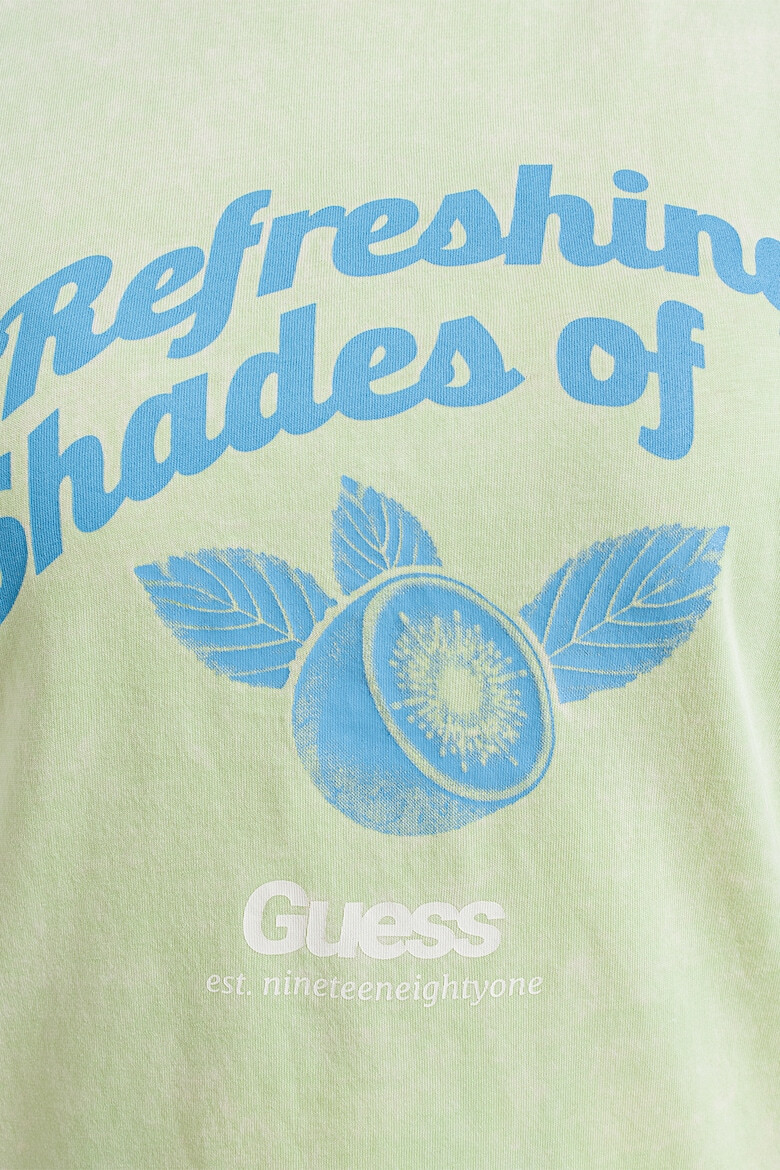 GUESS Tricou regular fit de bumbac - Pled.ro