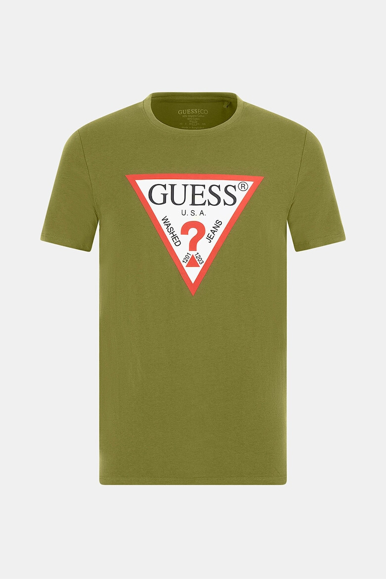 GUESS Tricou slim fit cu logo - Pled.ro