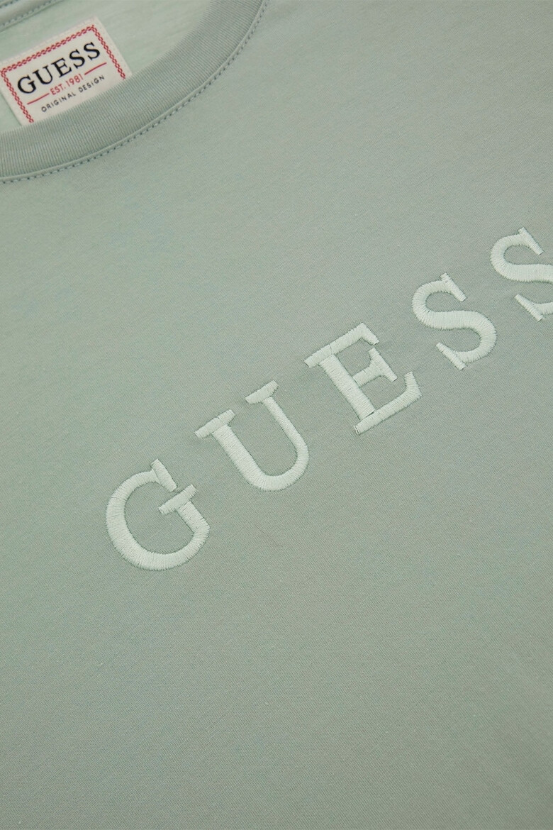 GUESS Tricou slim fit cu logo brodat - Pled.ro