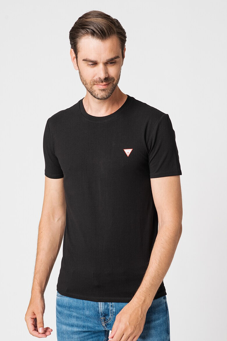 GUESS Tricou super slim fit din amestec de bumbac - Pled.ro