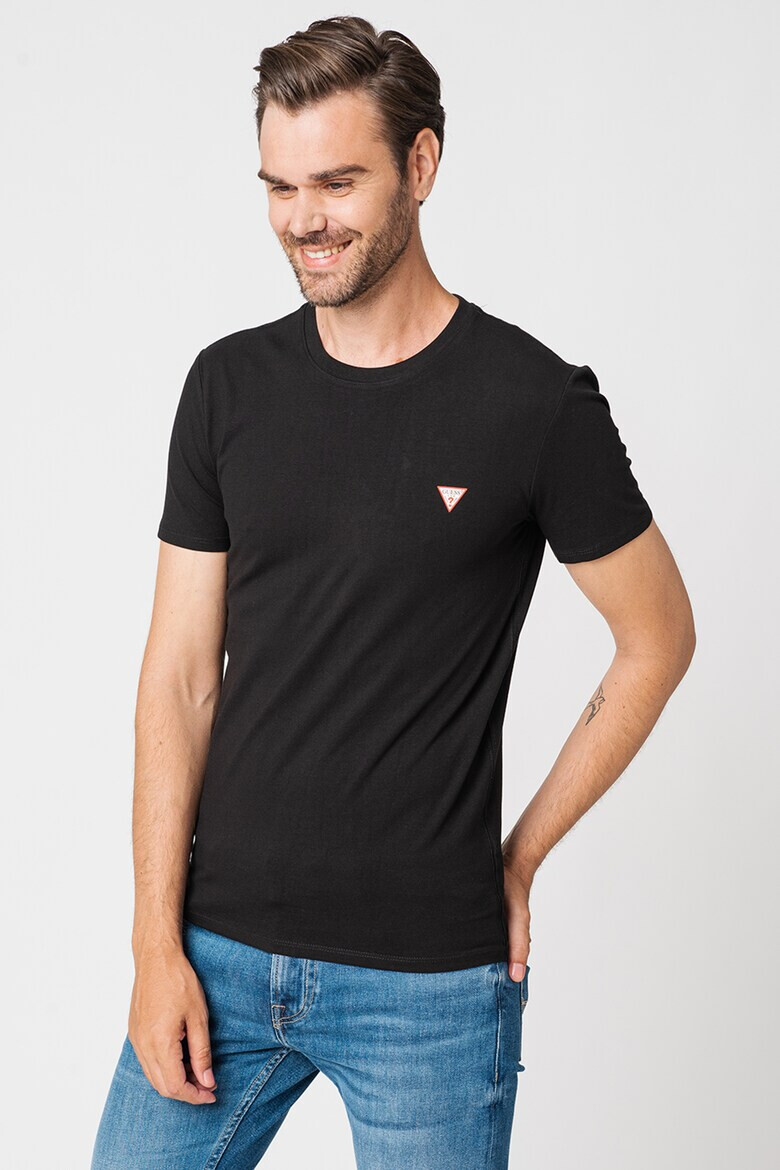 GUESS Tricou super slim fit din amestec de bumbac - Pled.ro