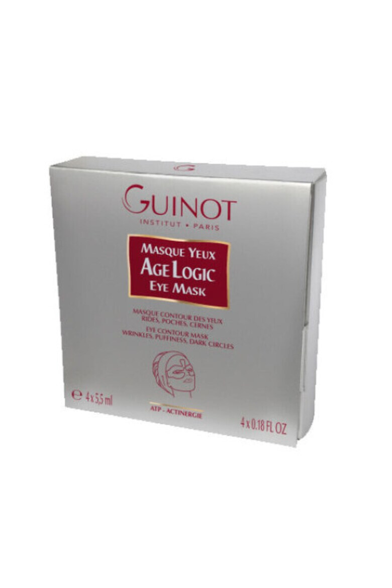 Guinot Masca Age Logic Yeux pentru estomparea ridurilor a cearcanelor si a pungilor de sub ochi 4 x 5.5 ml - Pled.ro