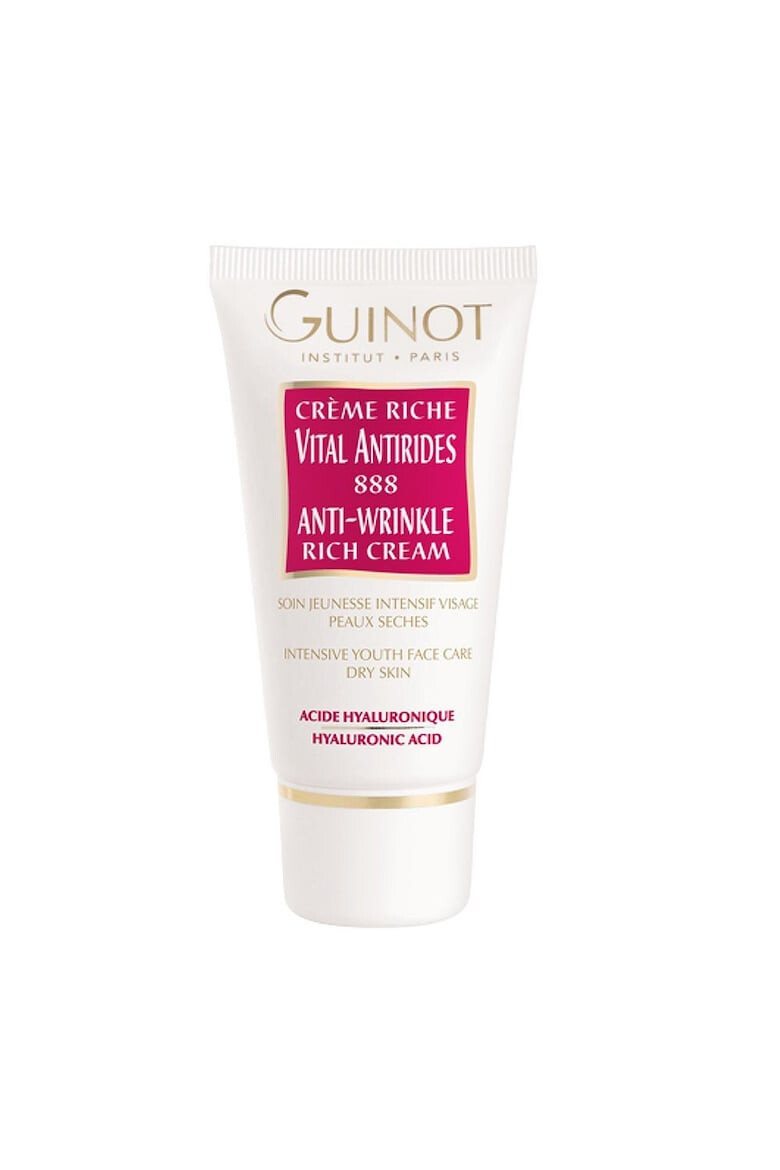 Guinot Tratament intensiv de intinerire Crème Riche Vital Antirides 888 pentru ten uscat 50 ml - Pled.ro