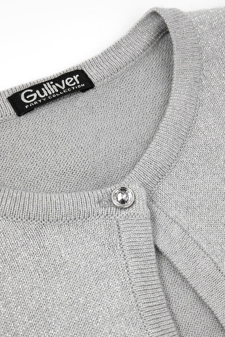 GULLIVER Cardigan crop cu aspect stralucitor - Pled.ro