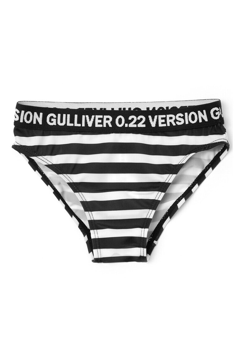 GULLIVER Costum de baie din doua piese cu benzi logo - Pled.ro