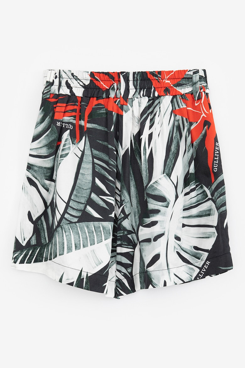 GULLIVER Pantaloni scurti din amestec de bumbac cu model tropical - Pled.ro