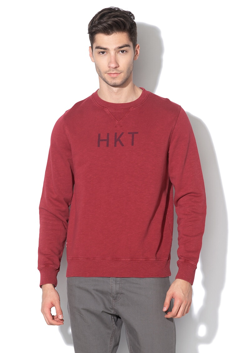 Hackett London Bluza sport de bumbac cu logo - Pled.ro