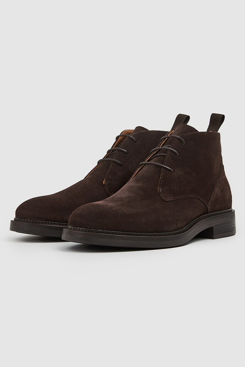 Hackett London Ghete de piele intoarsa - Pled.ro