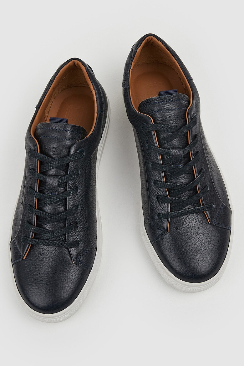 Hackett London Pantofi sport de piele cu aspect texturat - Pled.ro