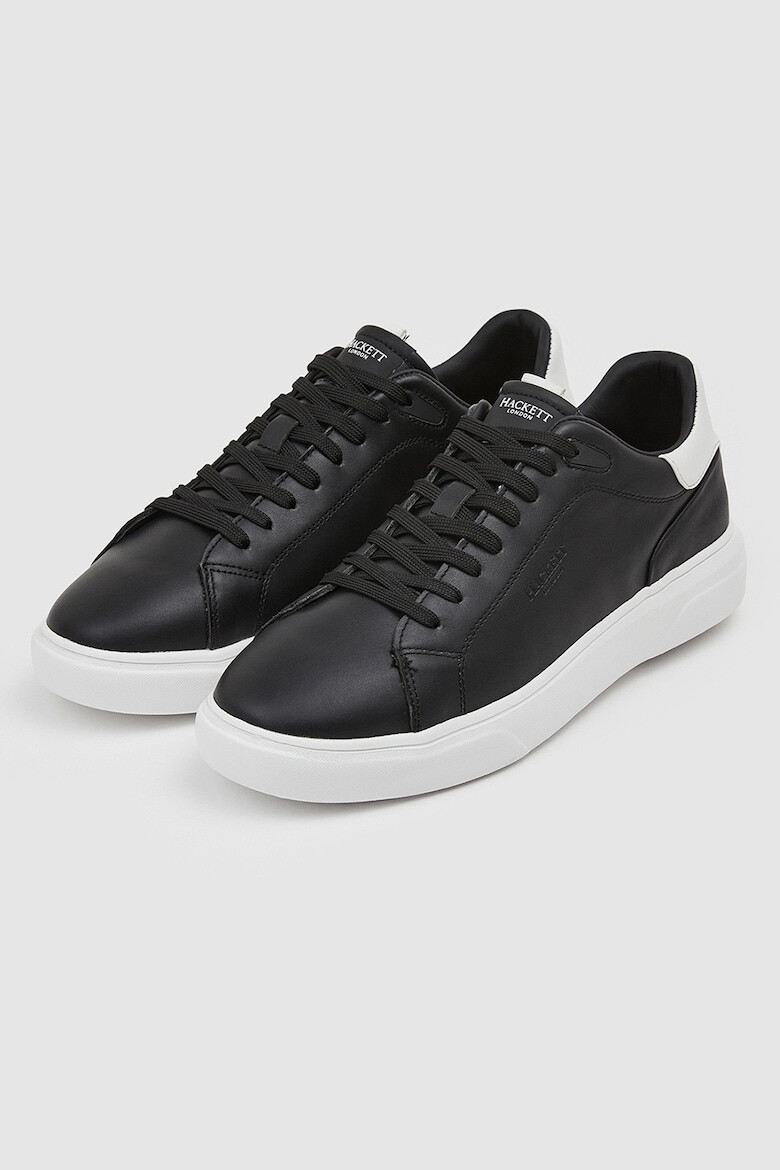 Hackett London Pantofi sport de piele cu garnituri de piele ecologica - Pled.ro