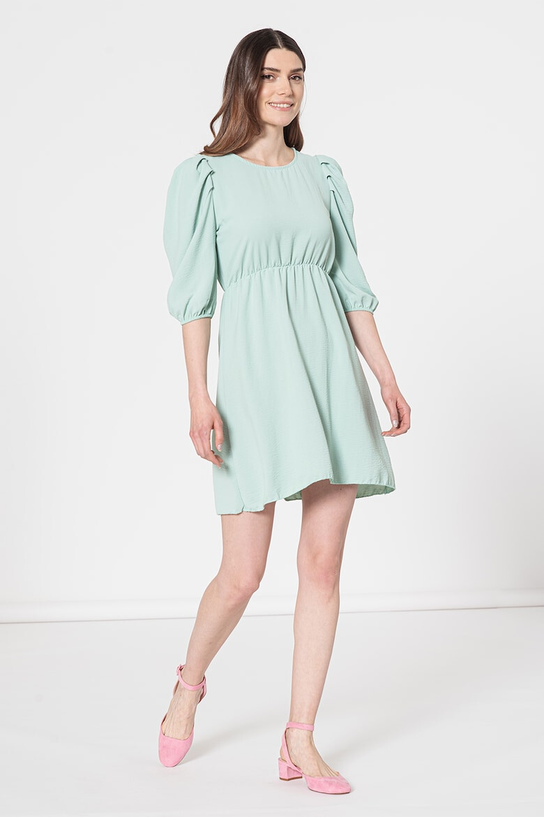 Haily's Haily’s Rochie mini cu croiala in A si maneci bufante Melina - Pled.ro