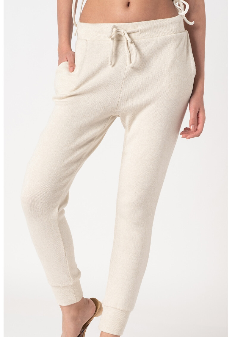 Haily's Pantaloni crop cu snur Lara - Pled.ro