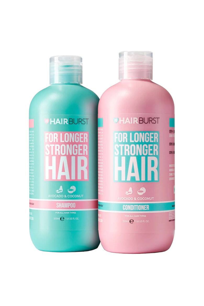 Hairburst Set Sampon & Balsam pentru Fortifierea si Accelerarea Cresterii Parului 350 ml x 2 - Pled.ro